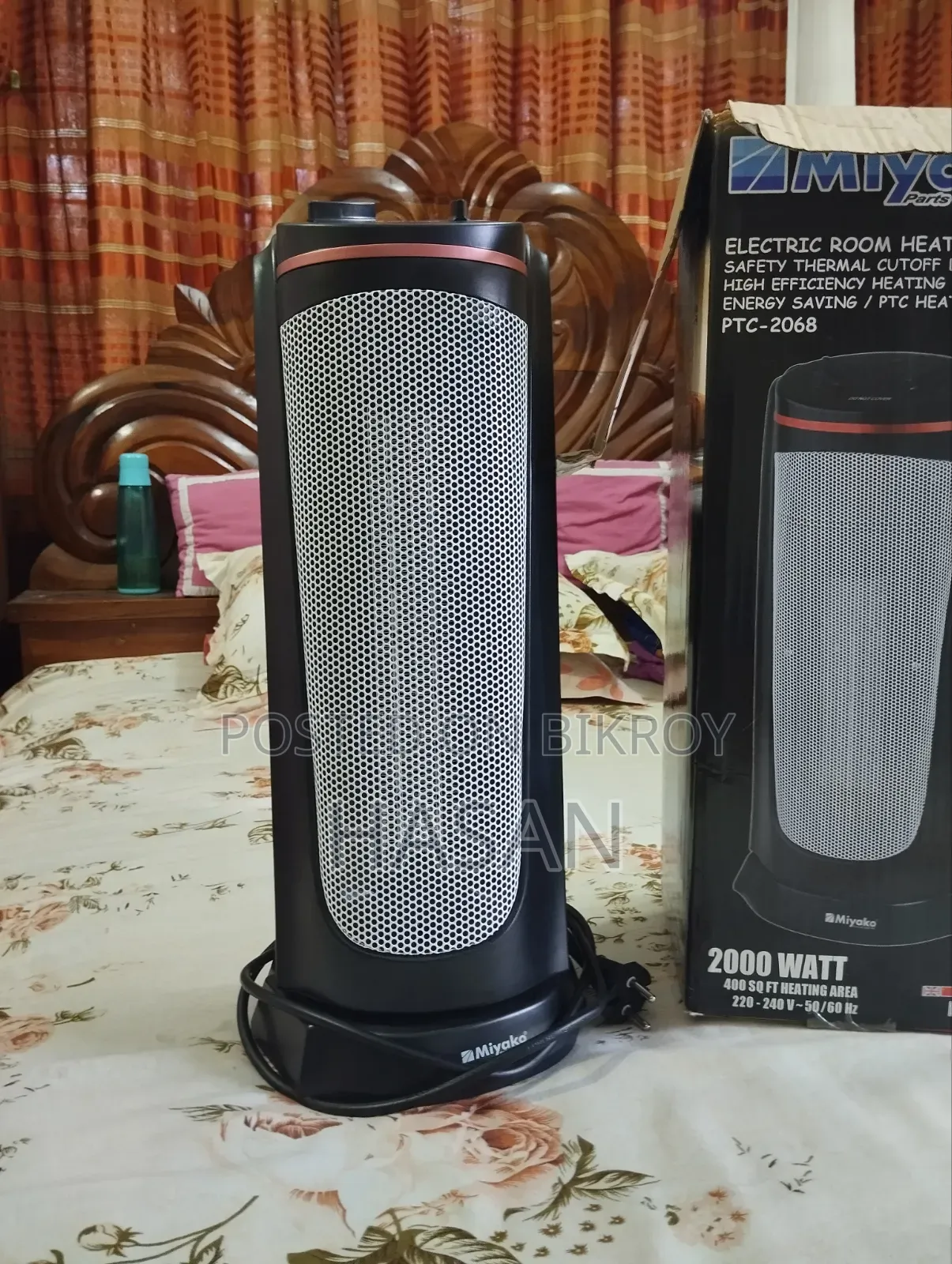 Miyako Electric Room Heater PTC 2068