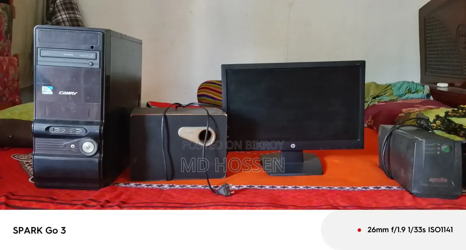 Desktop Computer 3GB RAM Intel Core i3 HDD 500GB