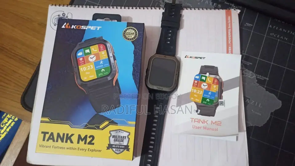 কসপেট ট্যাংক এম২ স্মার্টওয়াচ