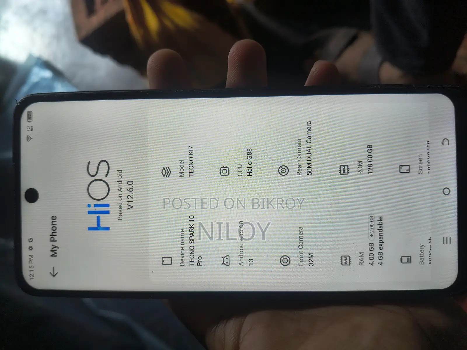 Tecno Spark 10 Pro 128 GB Gray