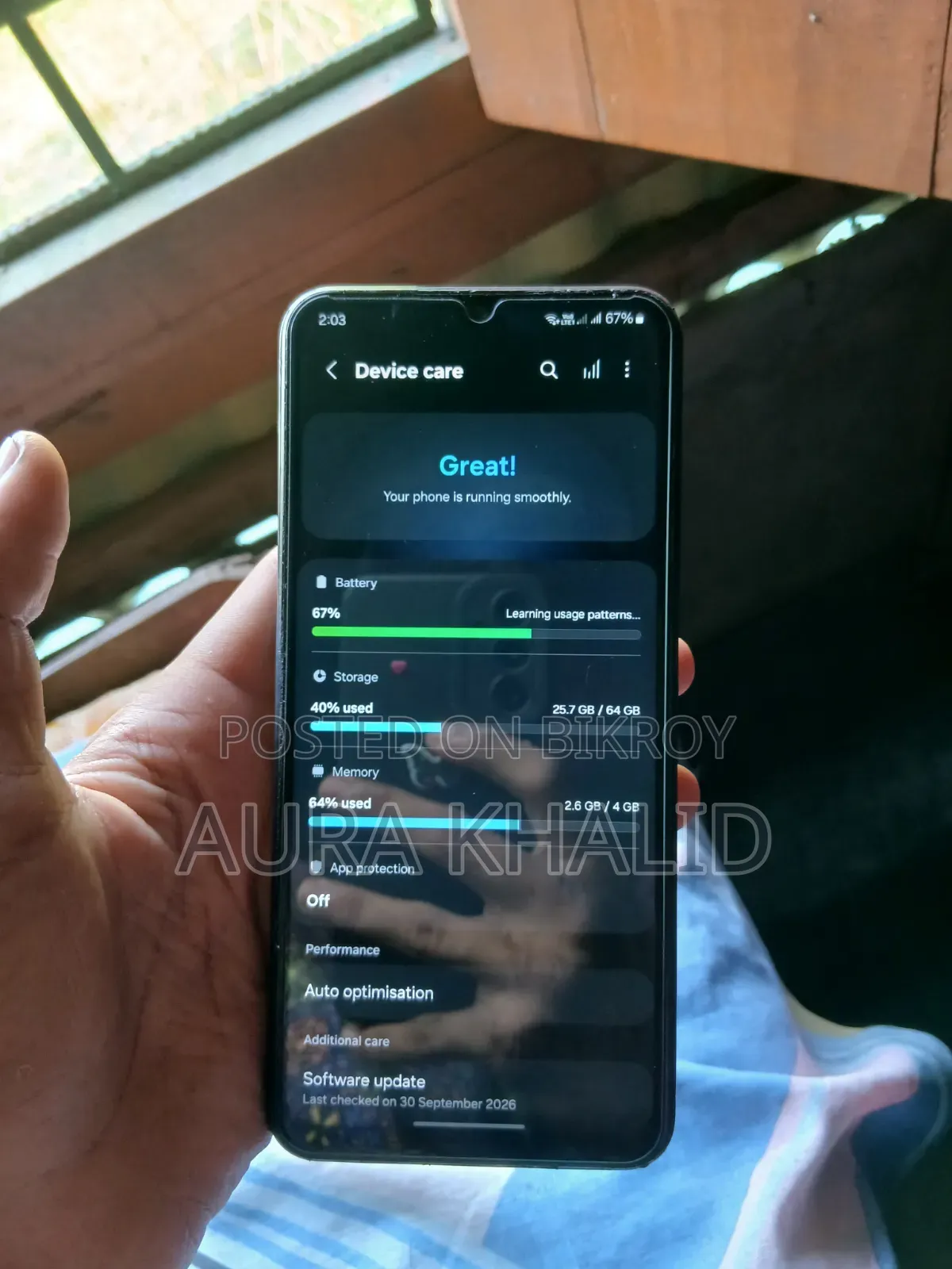 স্যামসাং গ্যালাক্সি এ১৩ ৬৪ জিবি কালো