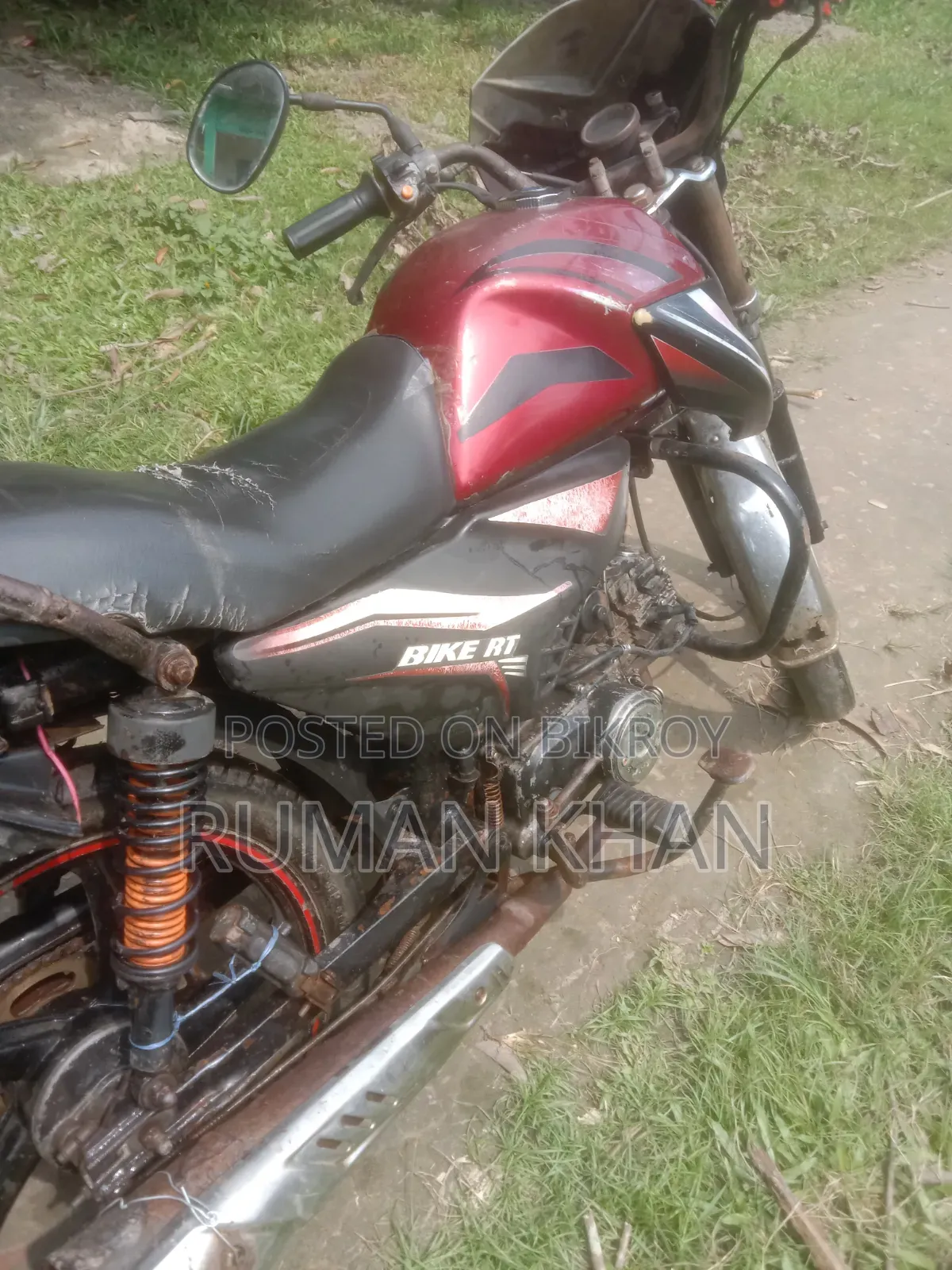 রানার বাইক আরটি ৮০ ২০১৭ রেড