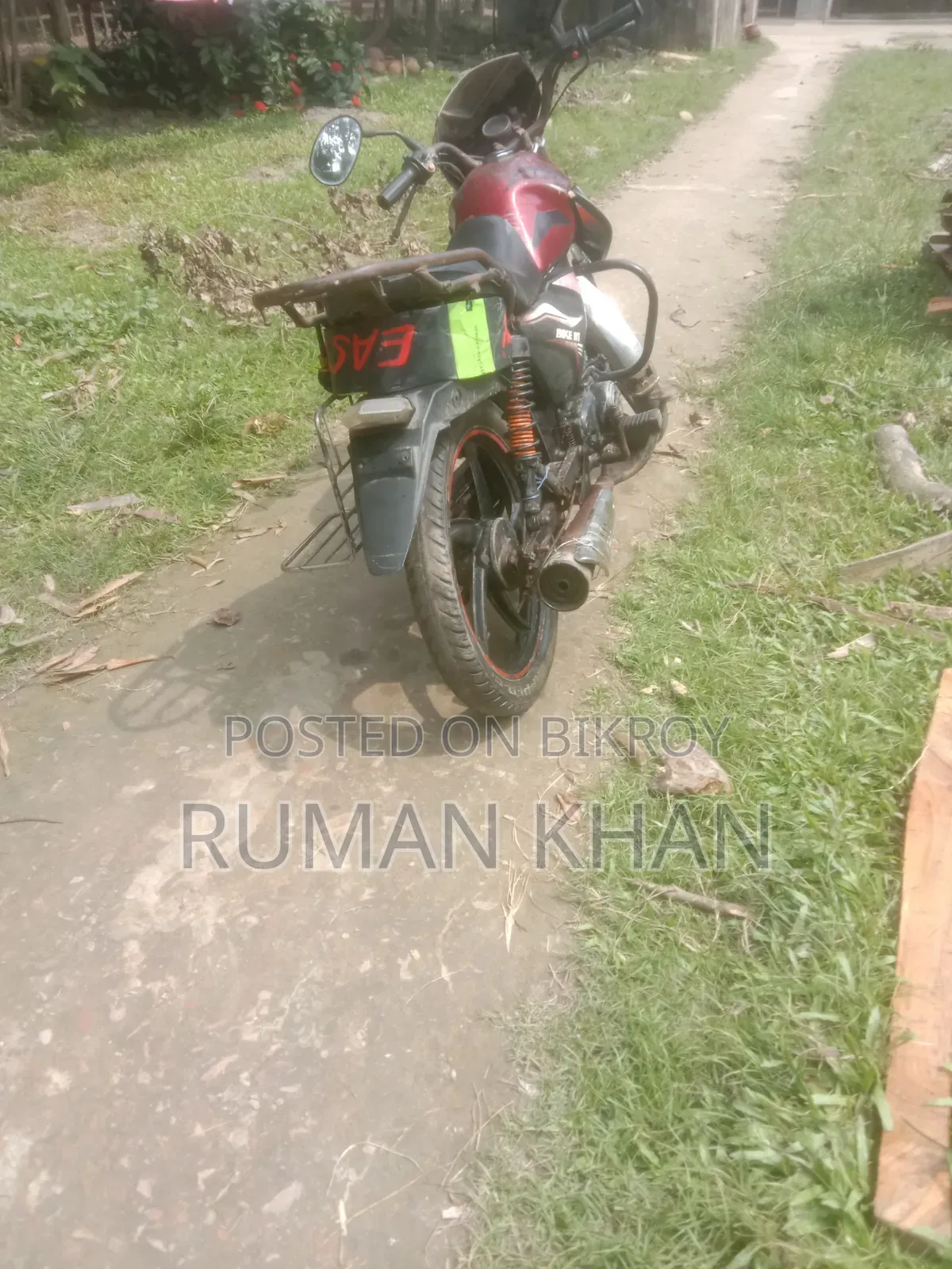 রানার বাইক আরটি ৮০ ২০১৭ রেড