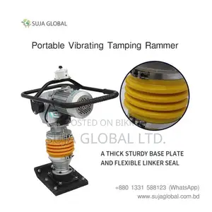 SGE-110 Electric Portable Vibrating Tamping Rammer Price – SUJA GLOBAL