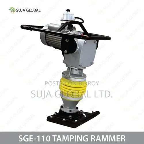 SGE-110 Electric Portable Vibrating Tamping Rammer Price – SUJA GLOBAL