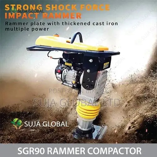 SGR90 Gasoline Engine Rammer Compactor Plate in Bangladesh SUJA GLOBAL