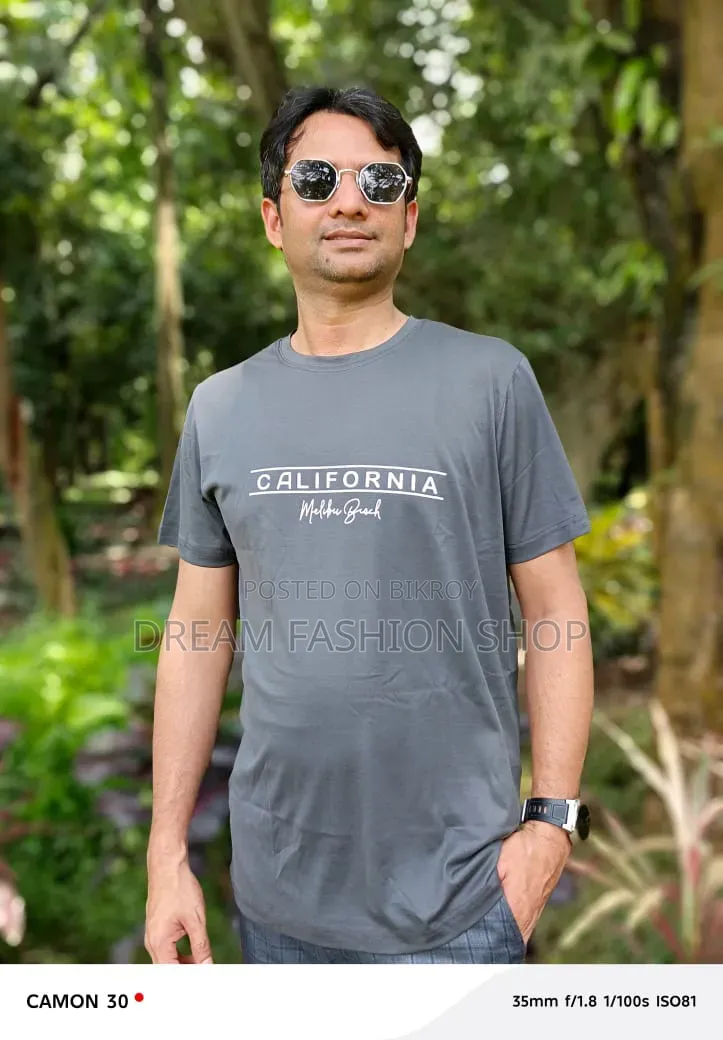 Mercerized Cotton T-Shirt