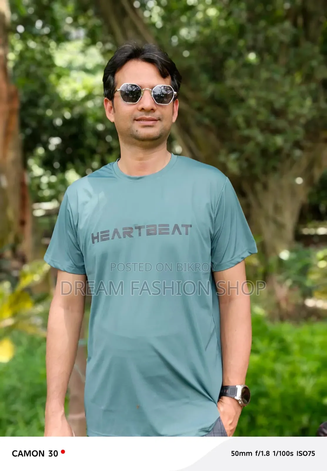 Mercerized Cotton T-Shirt
