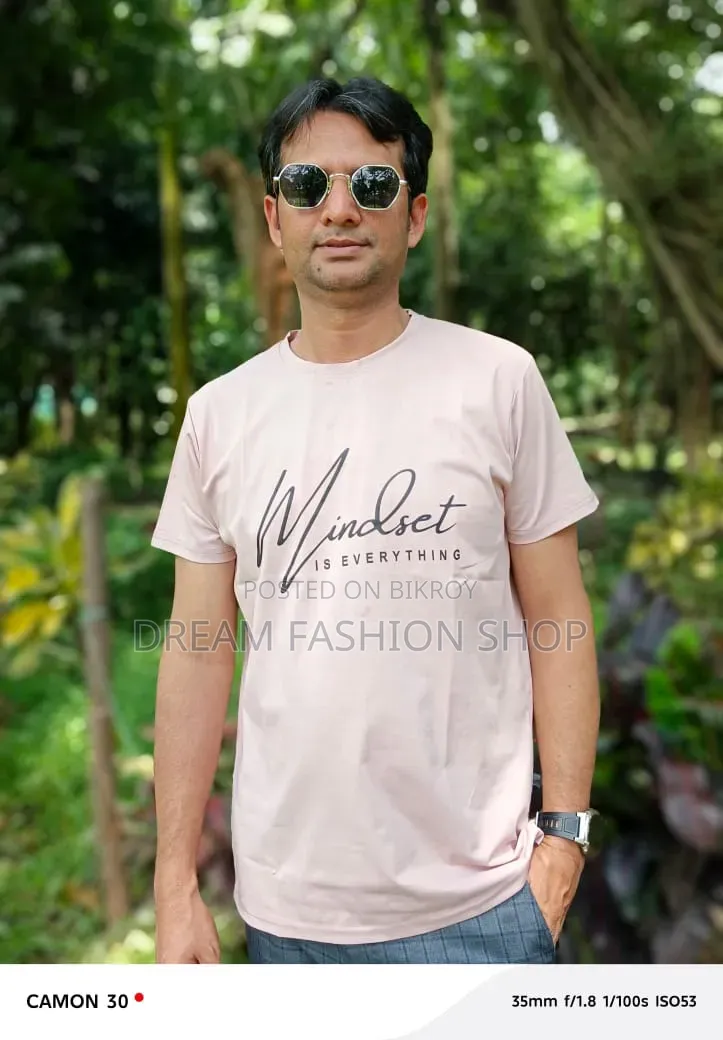 Mercerized Cotton T-Shirt