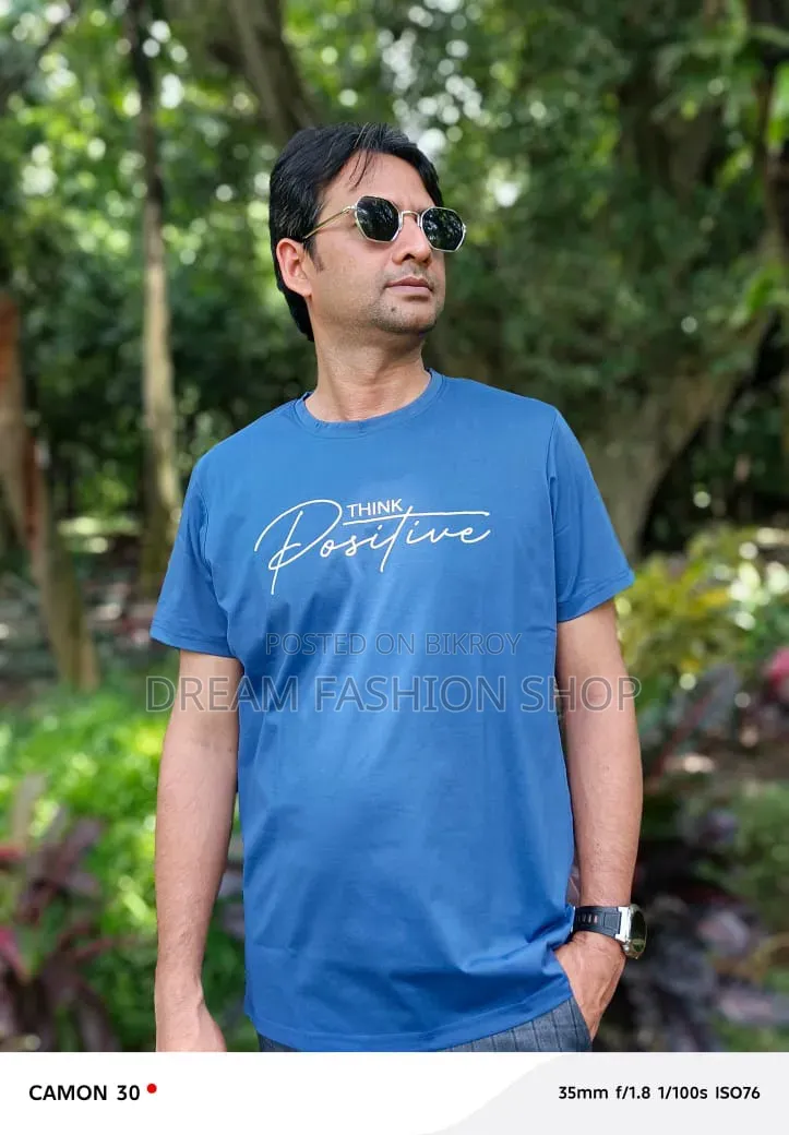 Mercerized Cotton T-Shirt