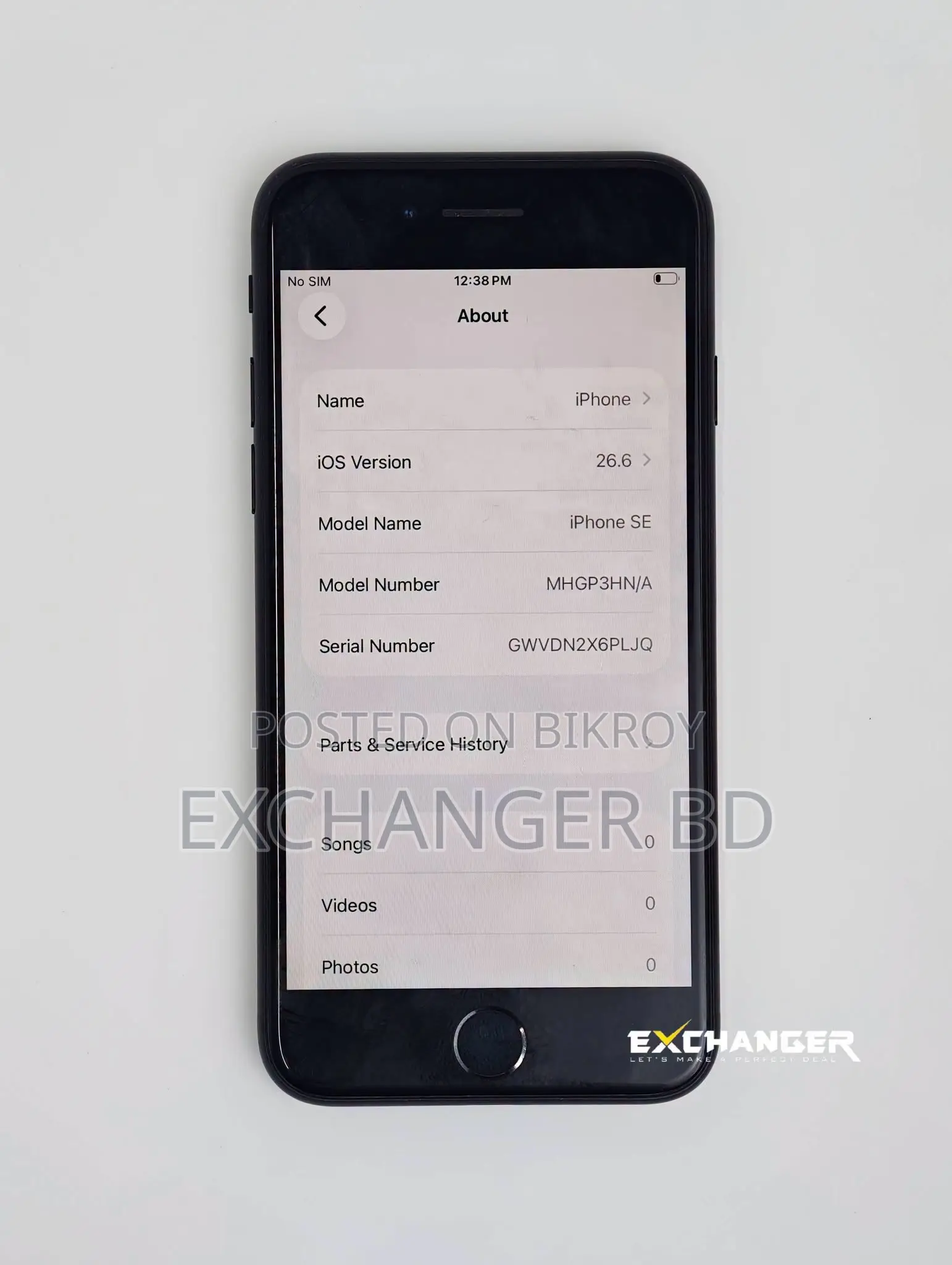 Apple iPhone SE (2020) 64 GB Black
