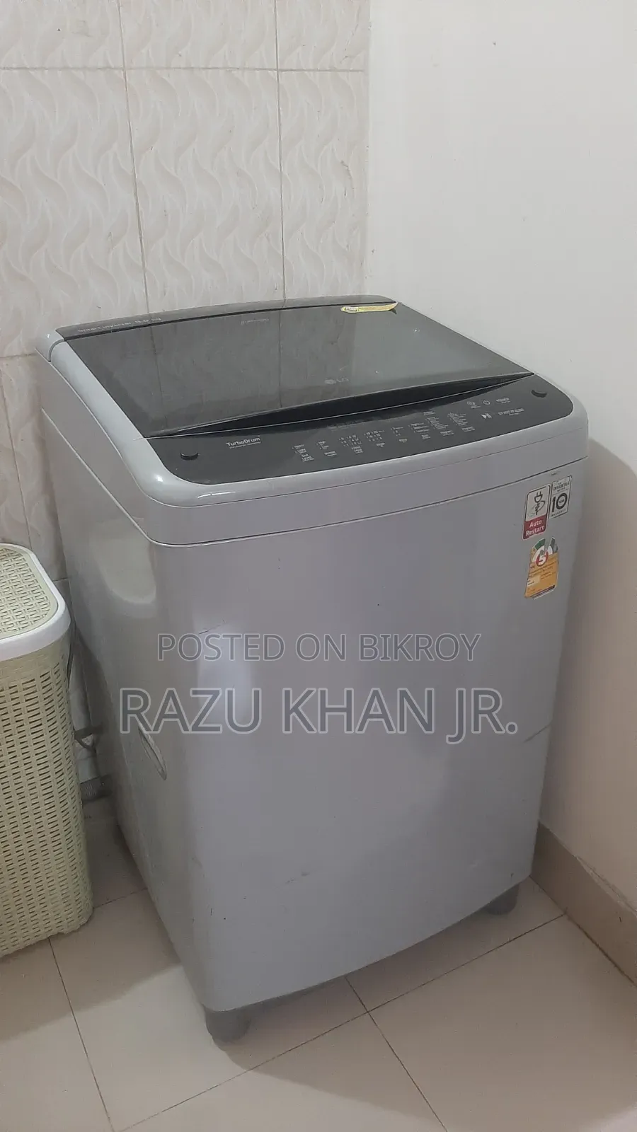 LG Washing Machine 8.kg