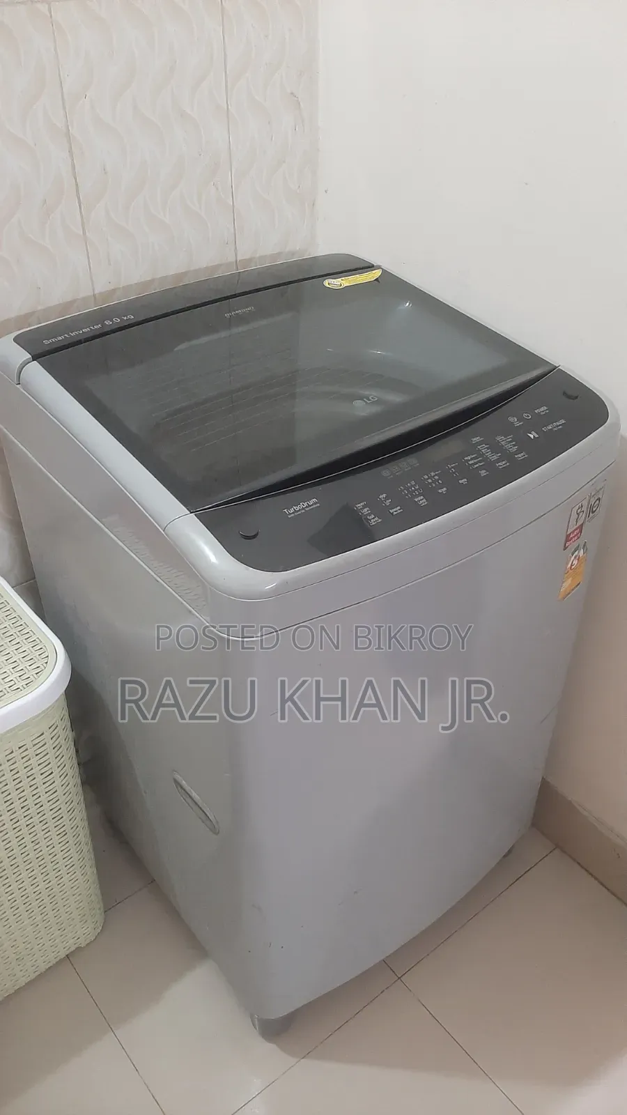 LG Washing Machine 8.kg