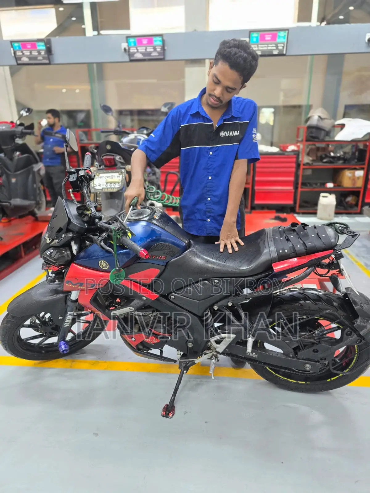 Yamaha MT-15 ২০২০ নীল