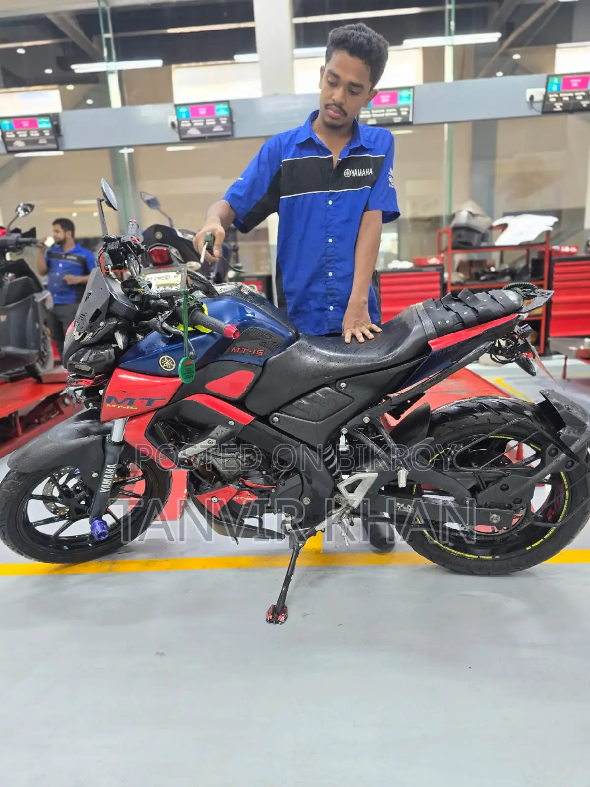 Yamaha MT-15 ২০২০ নীল