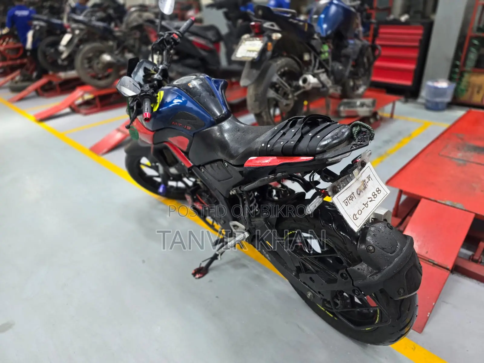 Yamaha MT-15 ২০২০ নীল