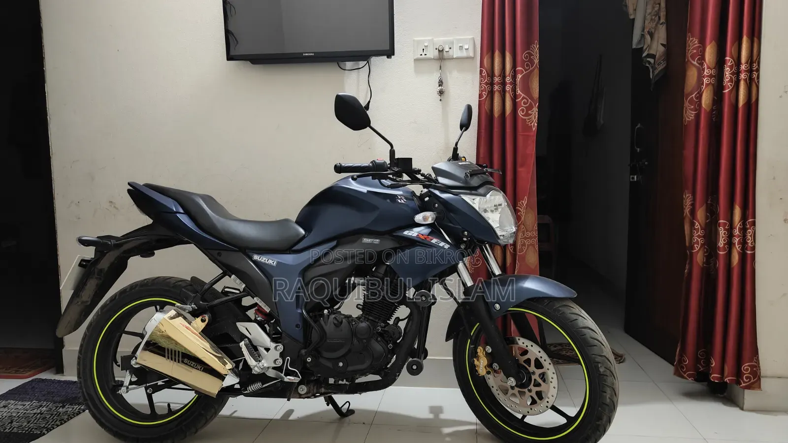 Suzuki Gixxer 2025 Gray