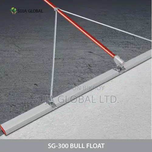 SG-300 Bull Float Smooth and Professional Concrete Surface Finishing