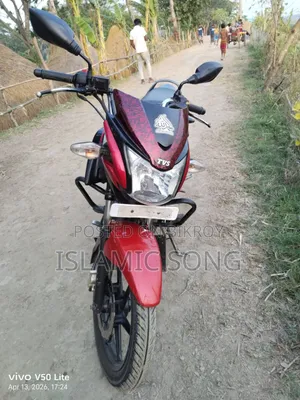 New TVS Raider 125 2022 Red