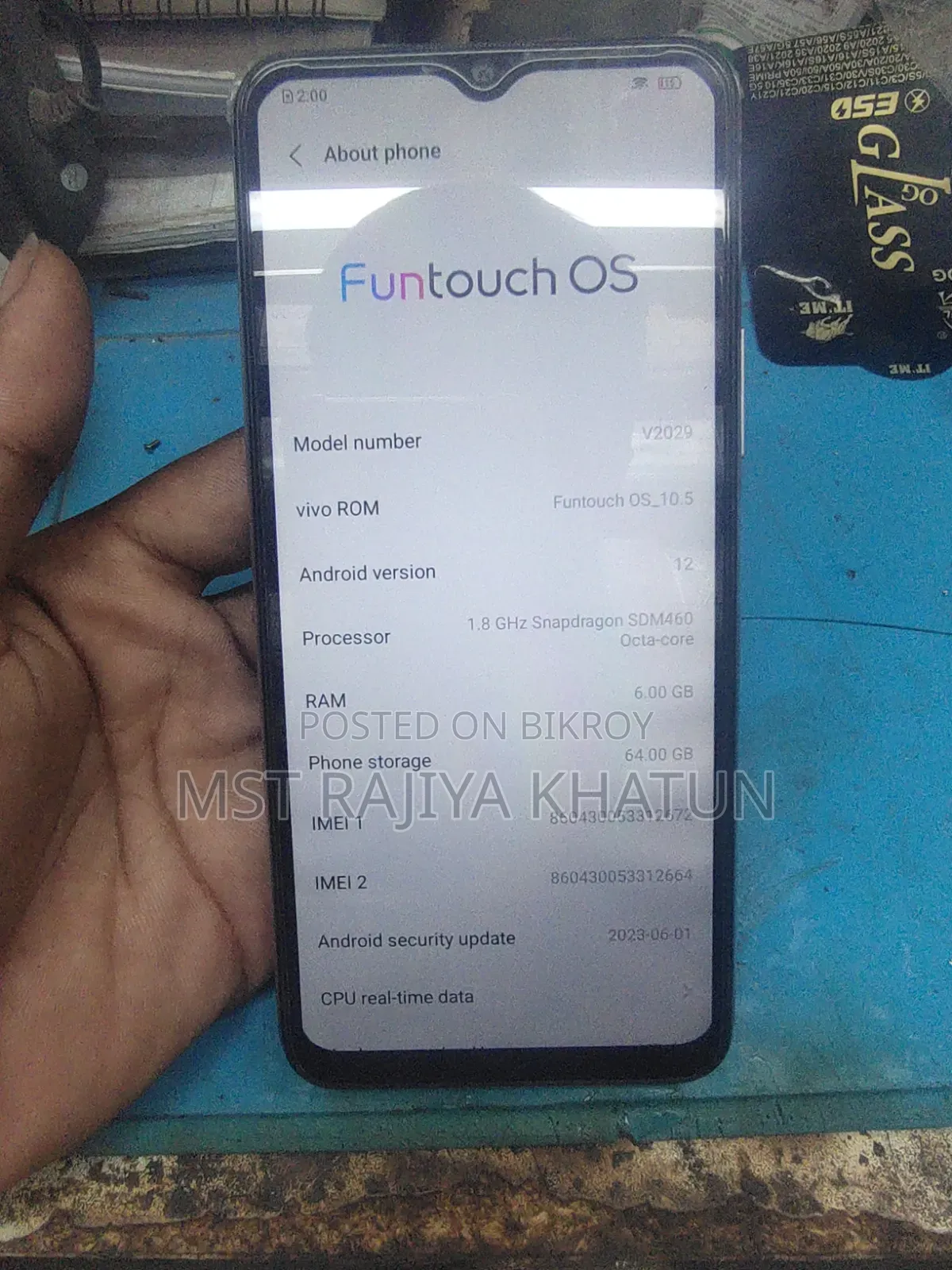 Vivo Y20S 128 GB White