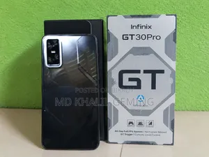 ইনফিনিক্স জিটি ৩০ প্রো ২৫৬ জিবি ব্ল্যাক