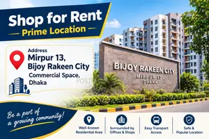 270 square feet shop in Mirpur 13 Rakin Commercial Space