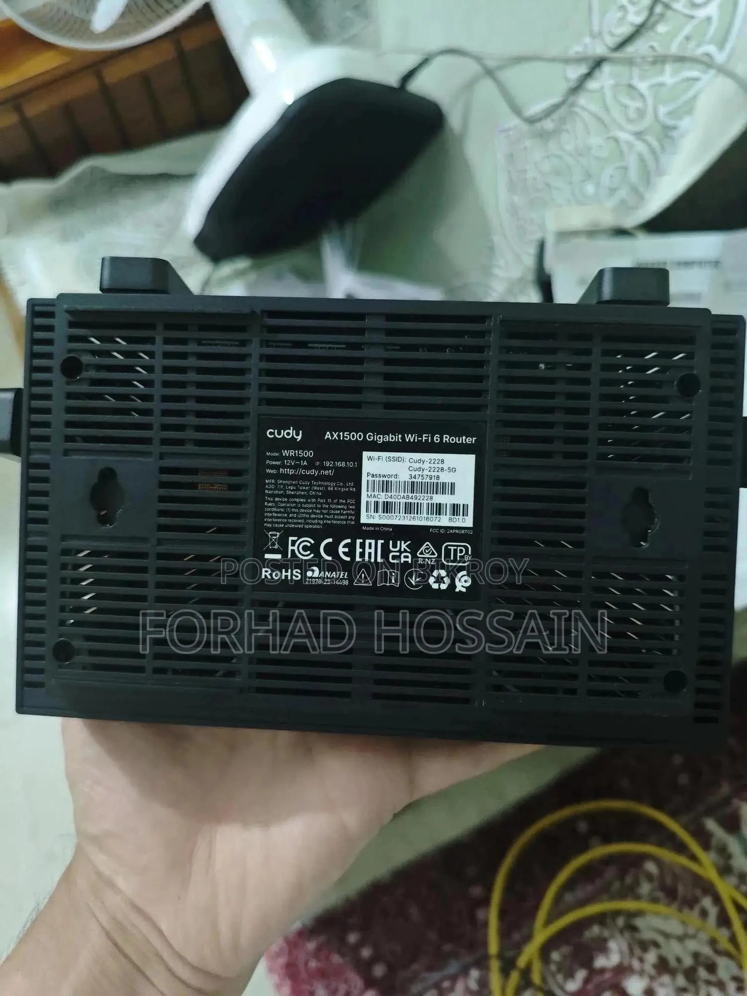 Cudy AX-1500