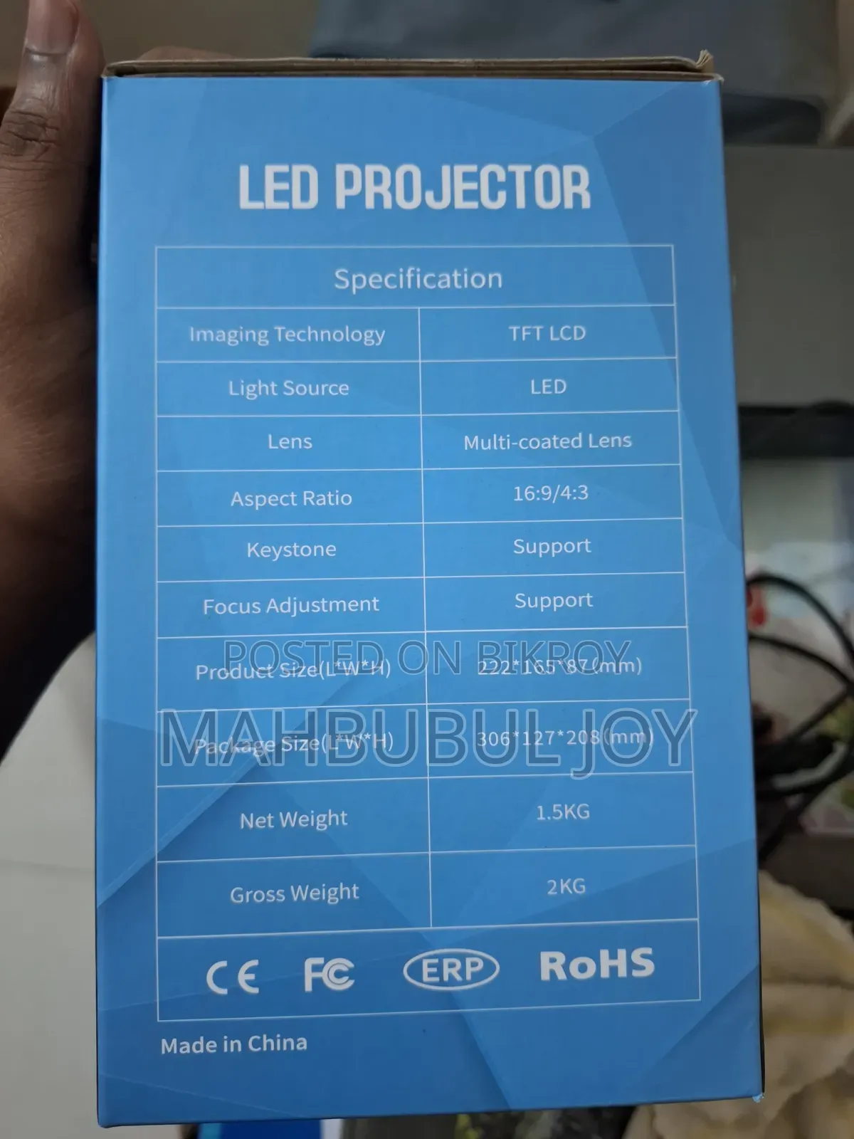 Projector as Like New