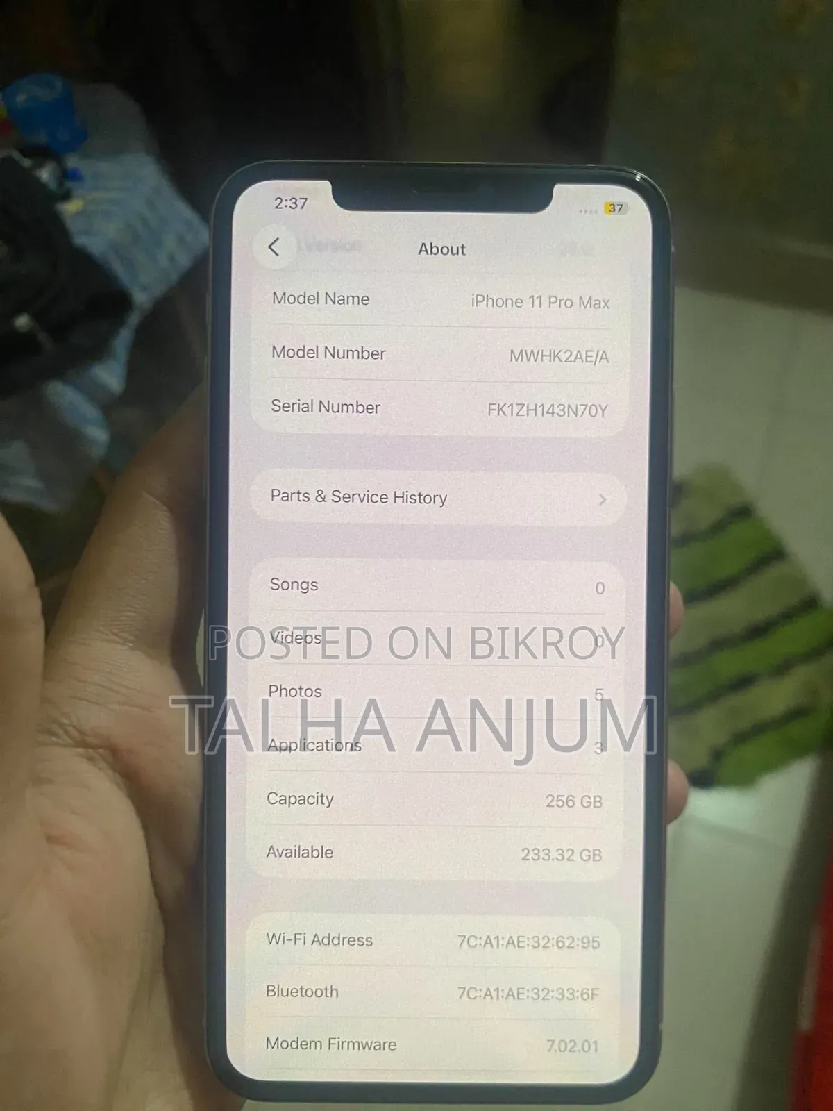 Apple iPhone 11 Pro Max 256 GB White