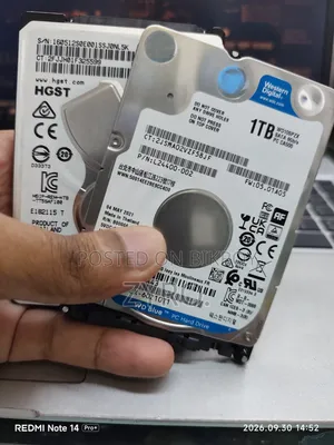 ১ টিবি ল্যাপটপ এইচডিসি স্লিম।