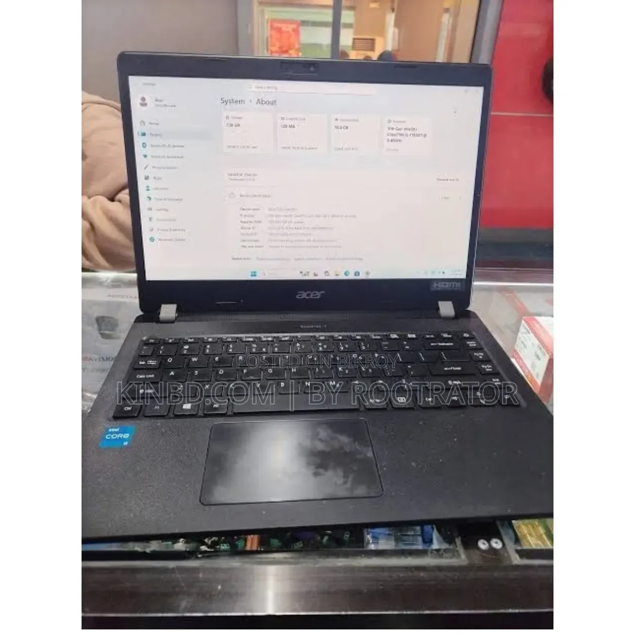 Laptop Acer TravelMate P2 14 8GB Intel Core i5 SSD 256GB