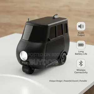 WUF Jazz Mini Auto Rickshaw Bluetooth Speaker | 8W | Super Bass | Blu