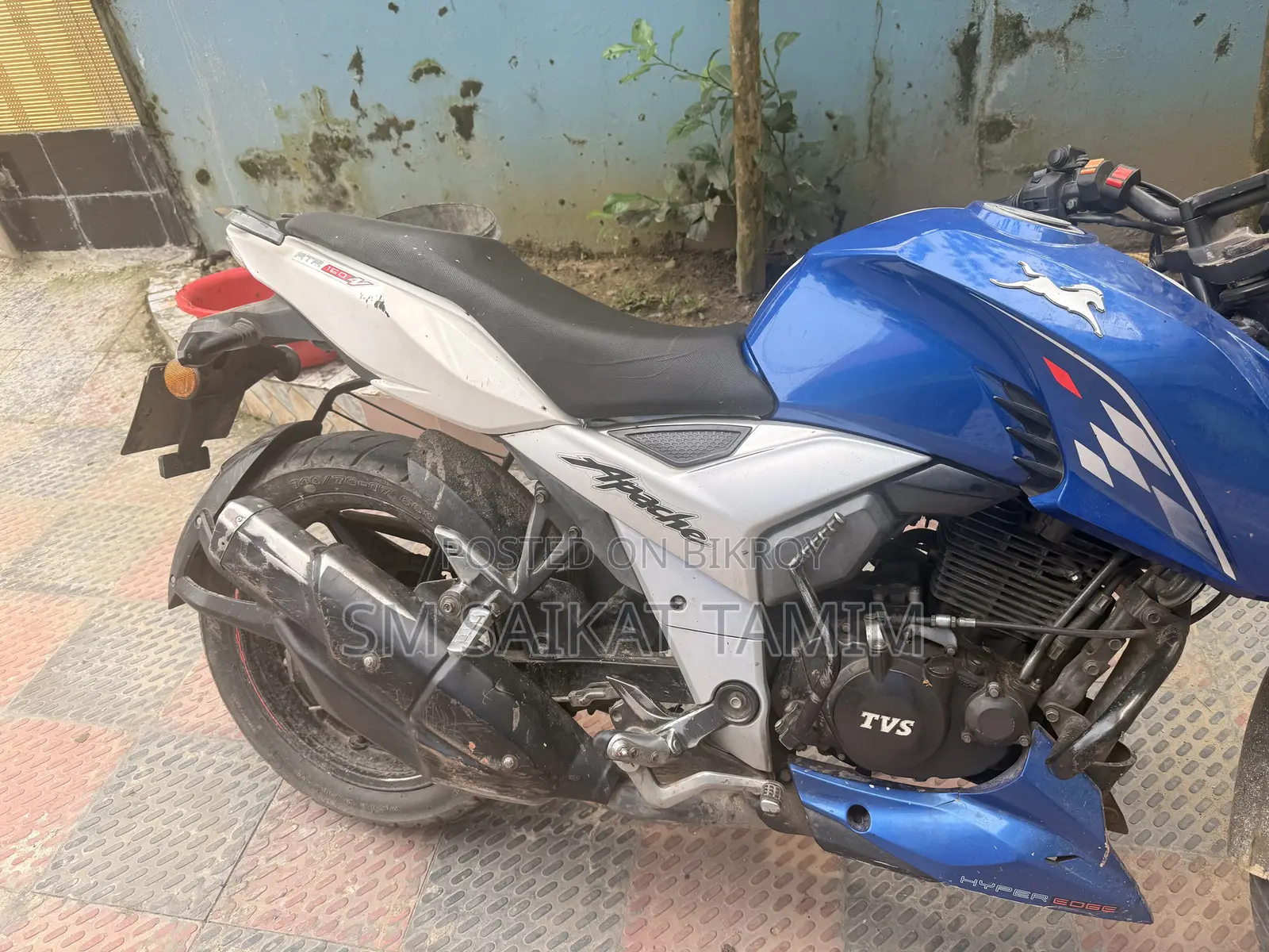 TVS Apache RTR 160 4V 2020 Blue