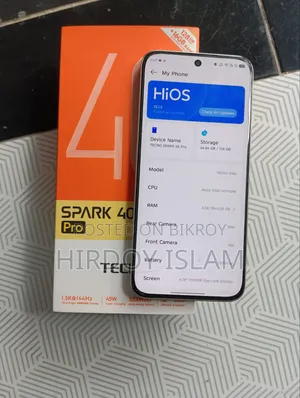 Tecno Spark 40 Pro 128 GB Gray