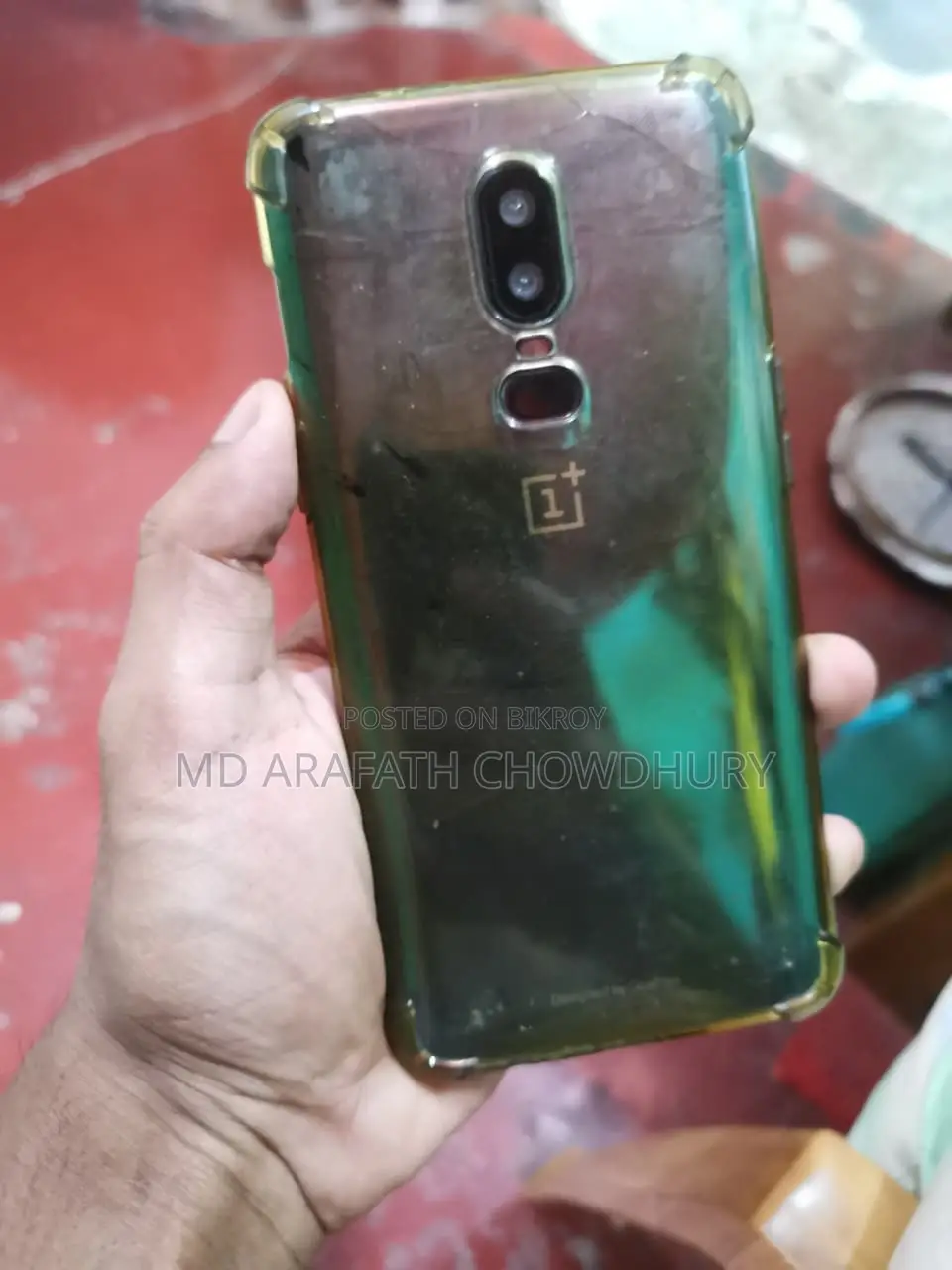 ওয়ানপ্লাস ৬ ১২৮ জিবি কালো