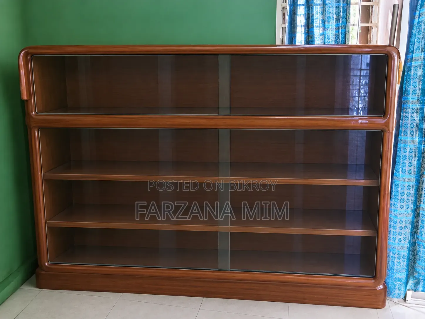 Teak Wood Showcase