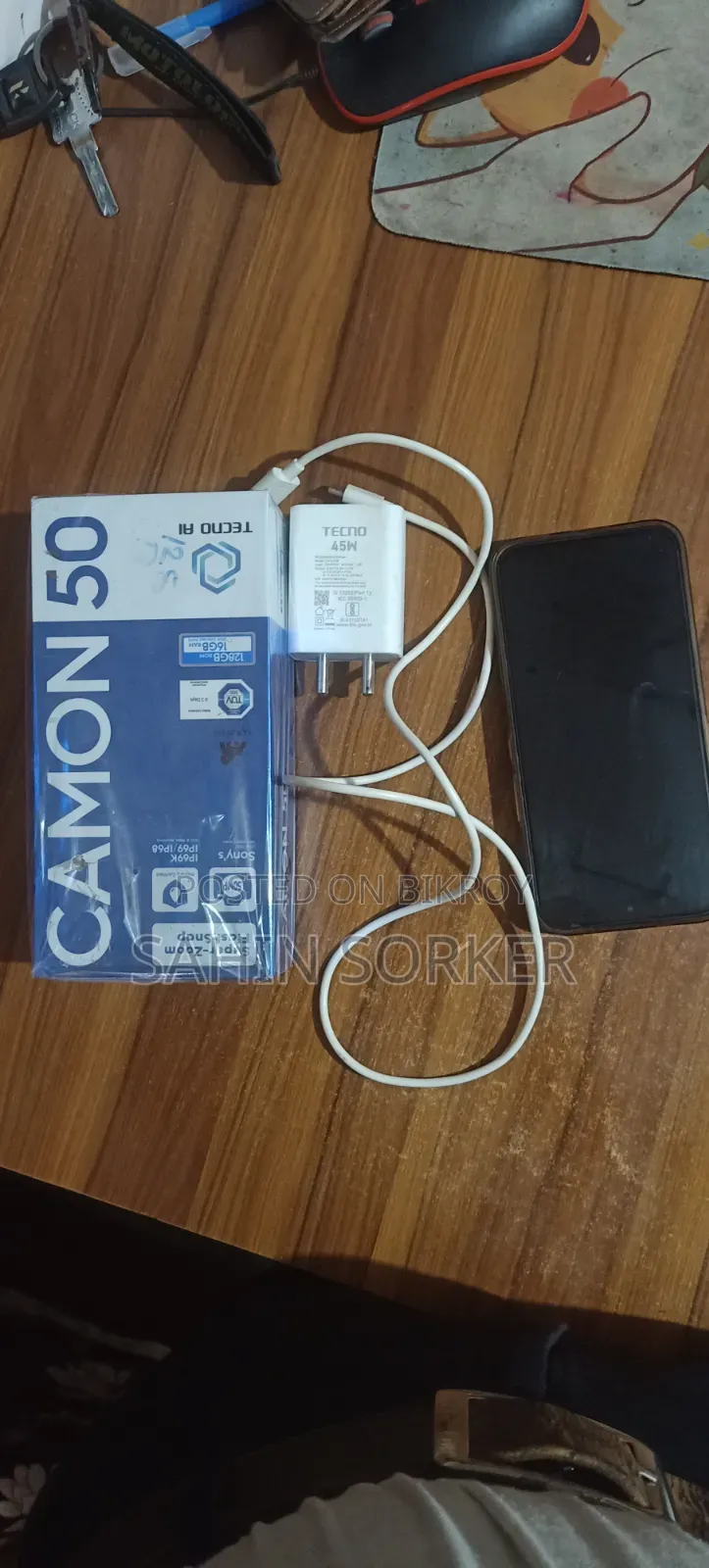 Tecno Camon 50 256 GB Black