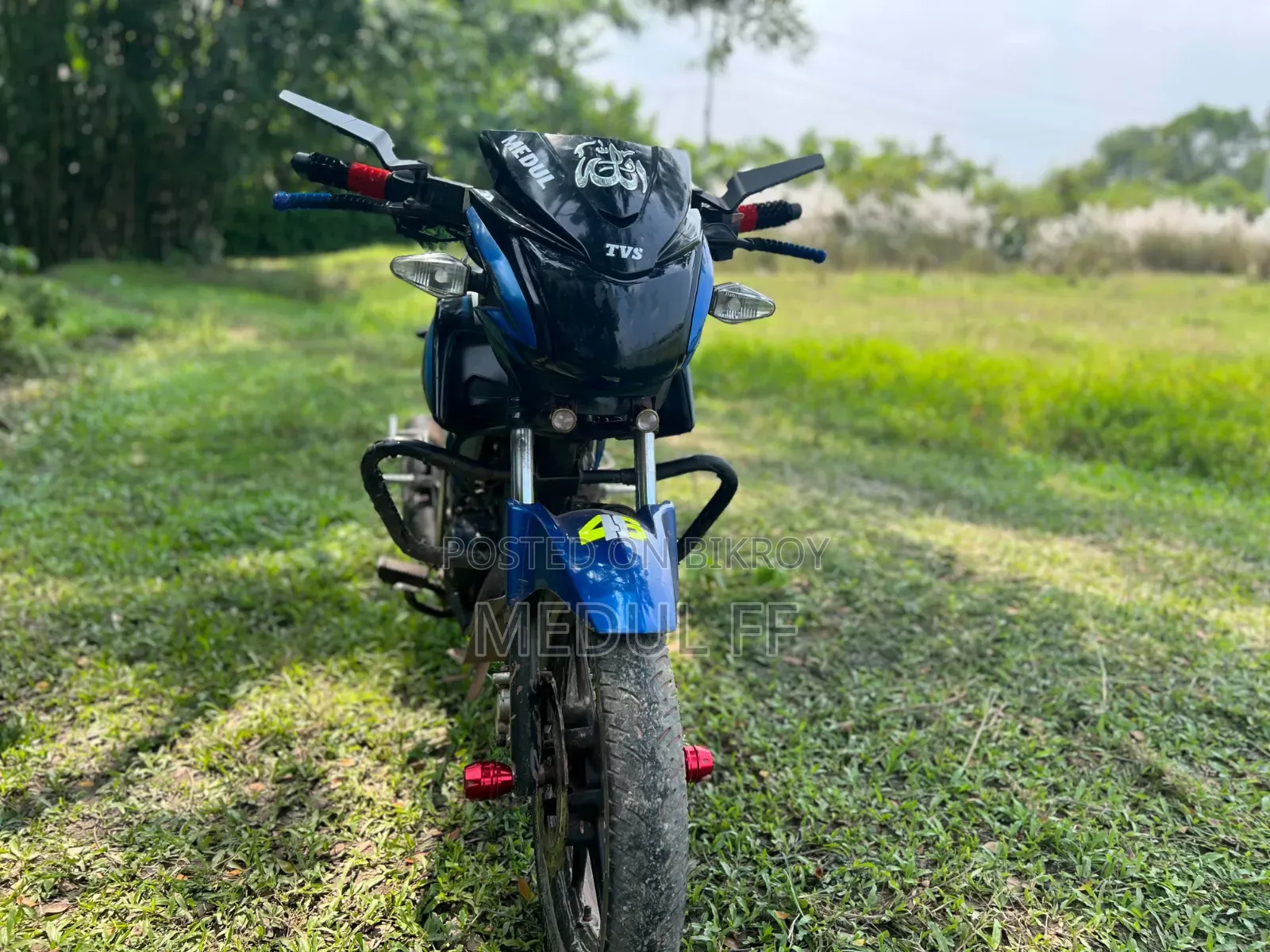 TVS Stryker 125 2020 Blue