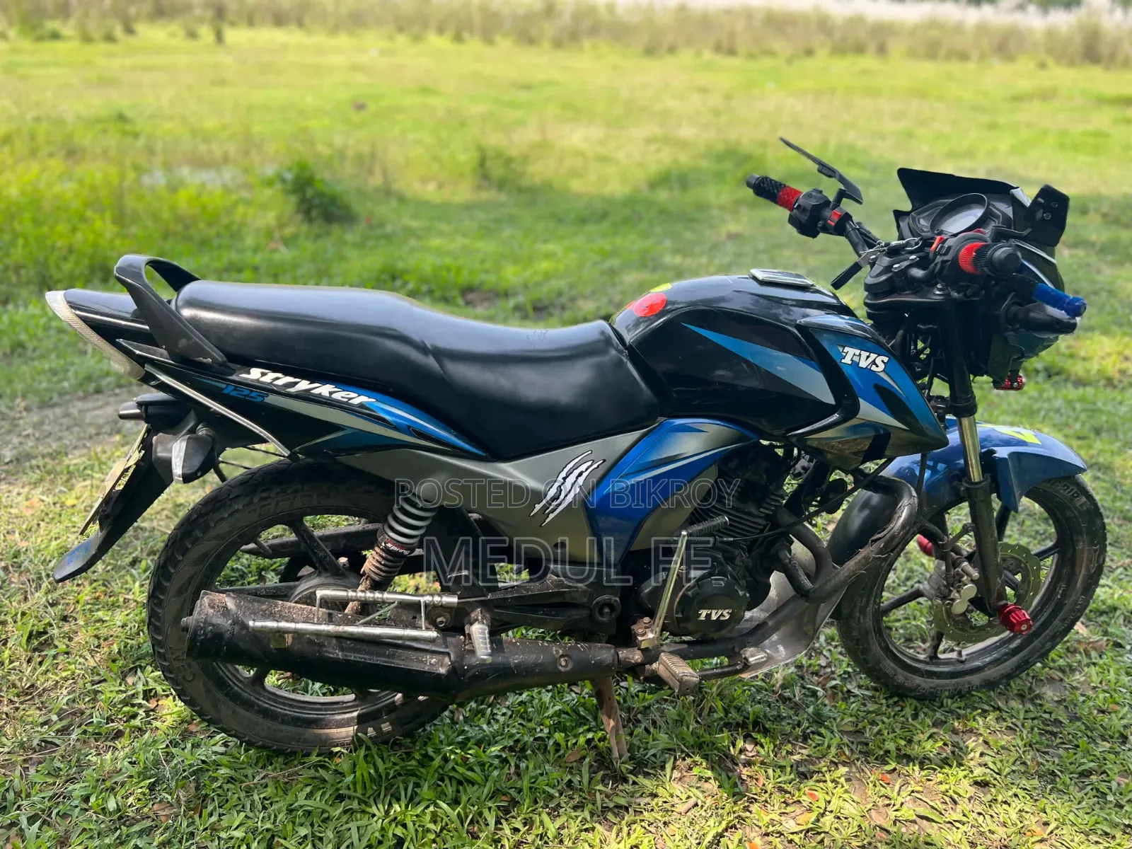 TVS Stryker 125 2020 Blue