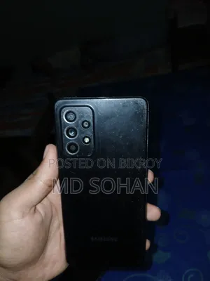 স্যামসাং গ্যালাক্সি এ৫২এস ৫জি ১২৮ জিবি ব্ল্যাক