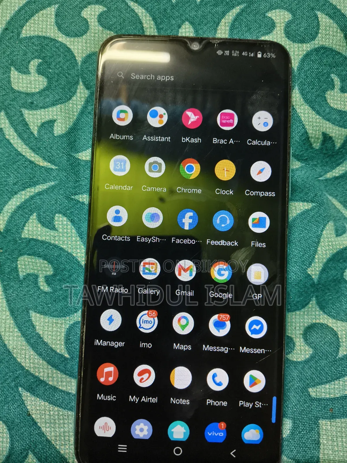 Vivo Y15S 32 GB Blue