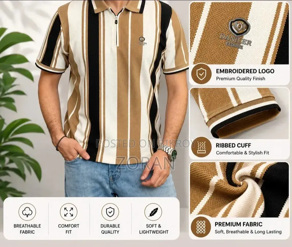 Premium Polo T-Shirts Are Now Available at a Reasonable Price.