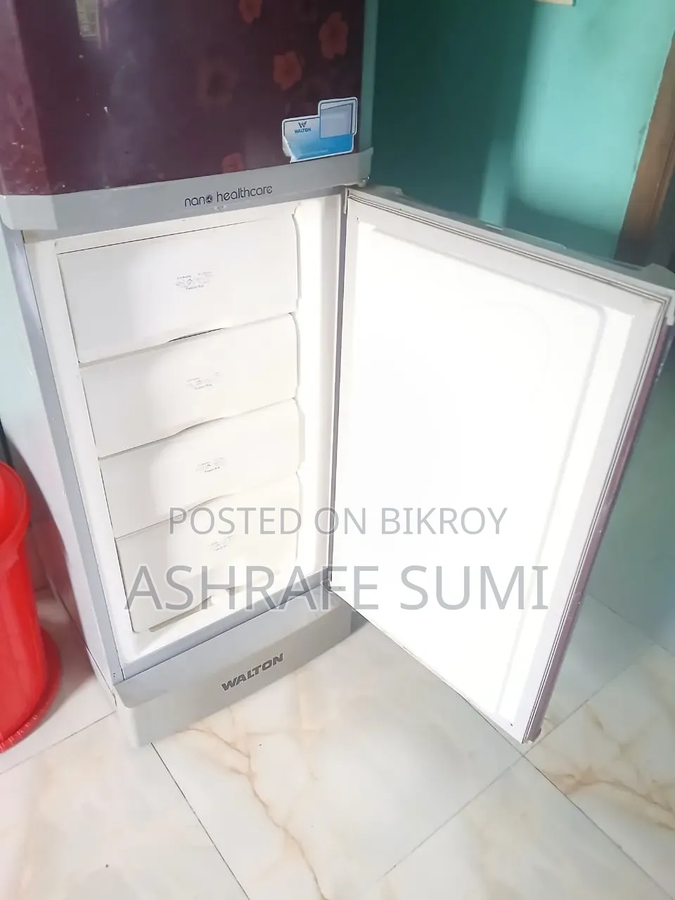 ওয়ালটন ফ্রিজ ১৫ সিএফটি ২৬৮ লিটার