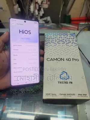 Tecno Camon 40 256 GB Blue