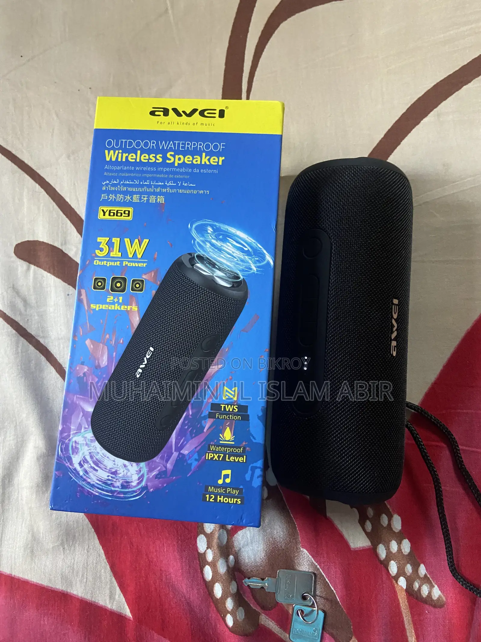 Awei Y669 Wireless Speakers