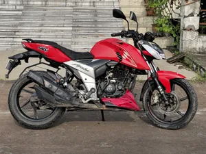টিভিএস আপাচি আরটিআর ১৬০ ৪ভি ২০২১ লাল
