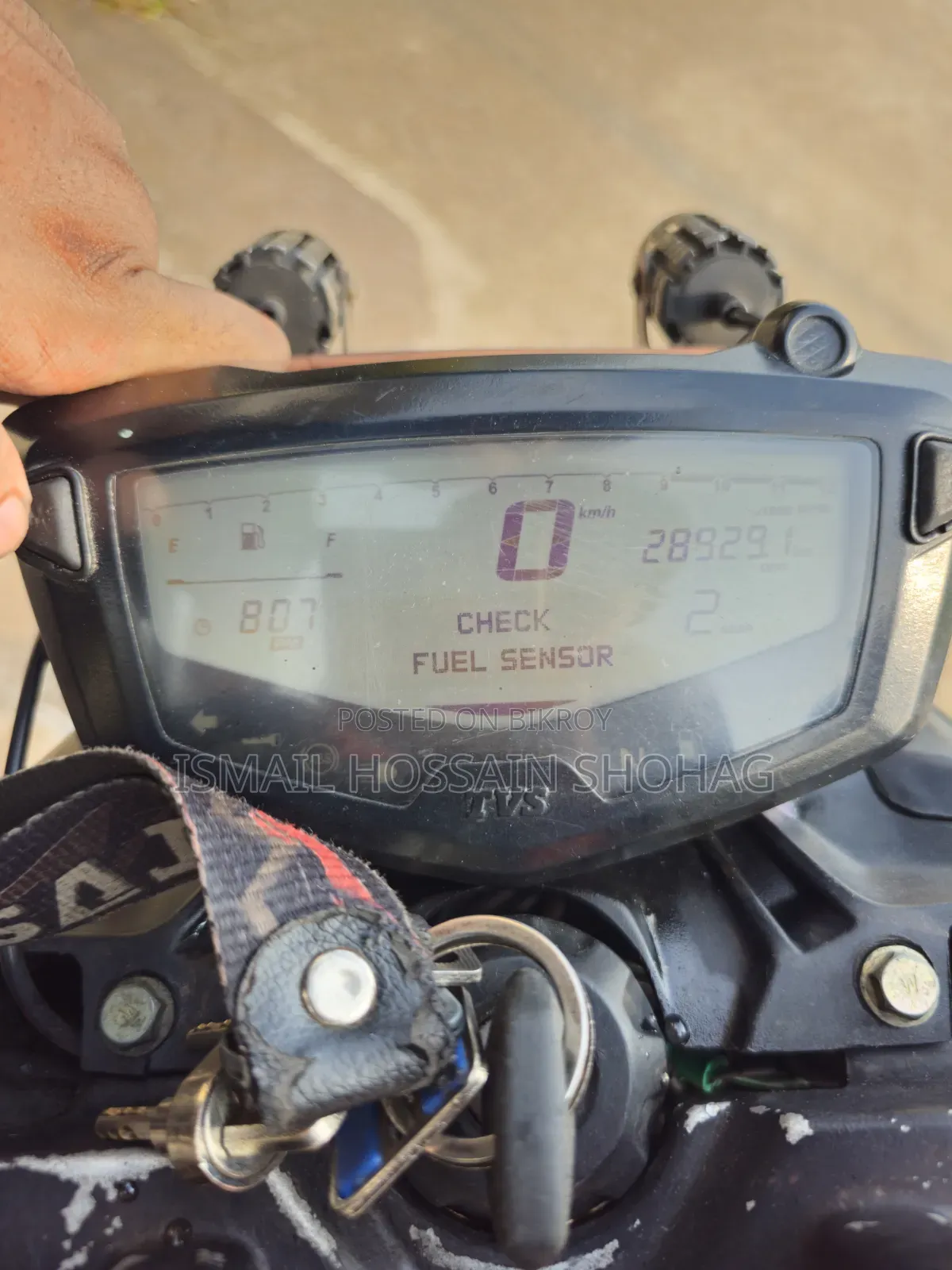 টিভিএস আপাচি আরটিআর ১৬০ ৪ভি ২০২১ লাল