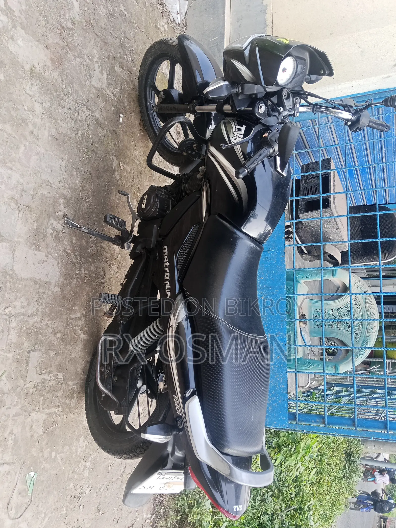 TVS Metro Plus 2018 Black