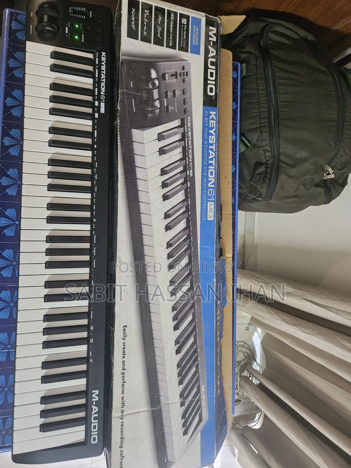 M-Audio Keystation 61 MK3 (With Box)