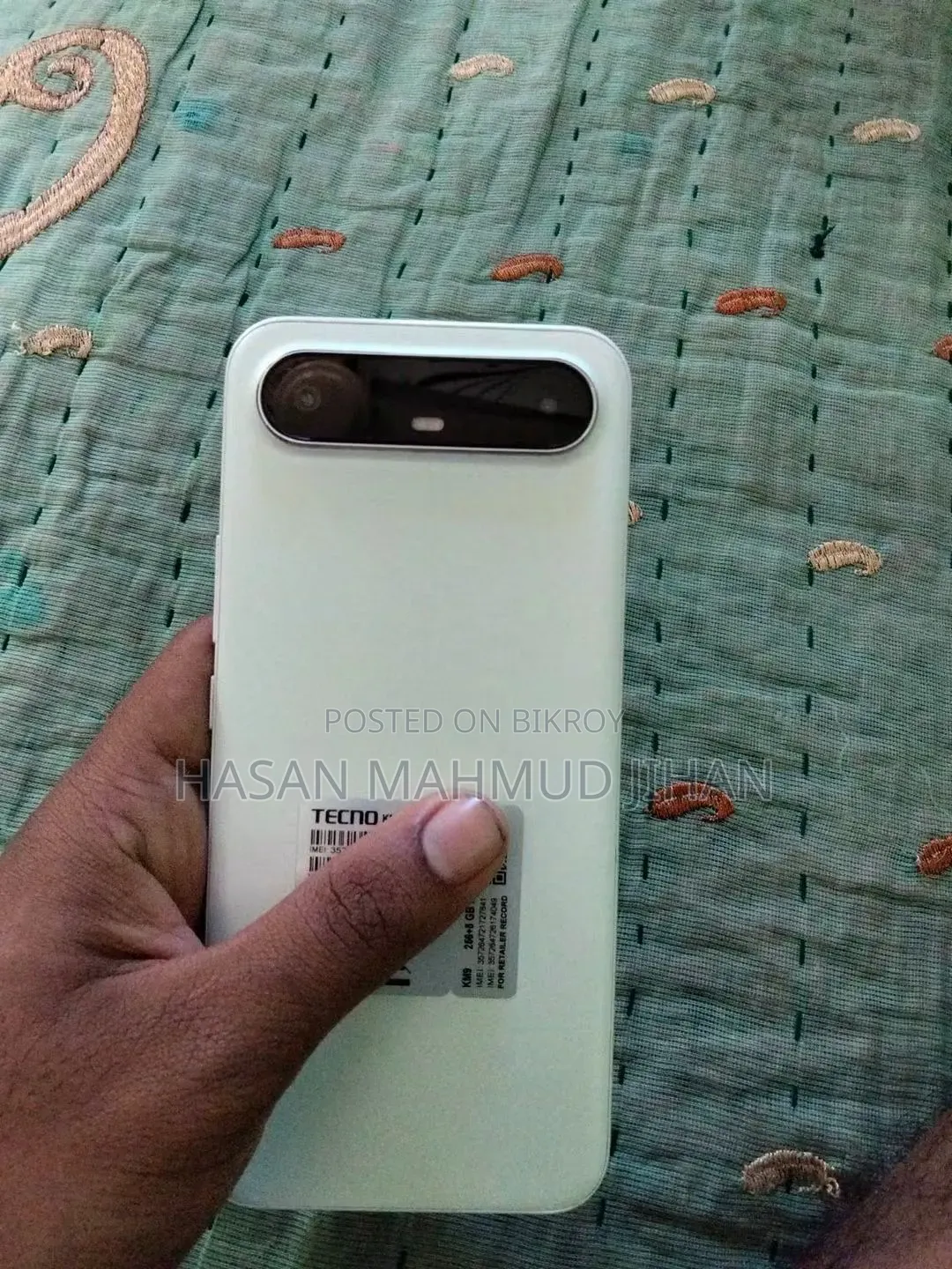 টেকনো পোভা স্লিম ৫জি ২৫৬ জিবি হোয়াইট